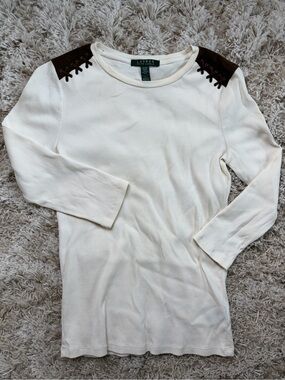 Lauren Ralph Long Sleeve Top